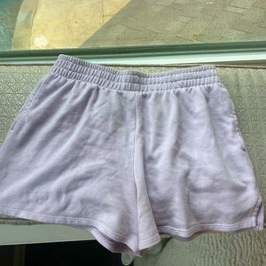 cute purple shorts